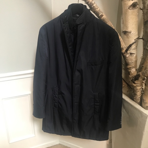 ACQUAVIVA Double Zip Out Collar Blazer/Jacket